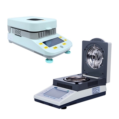 Medyczna żywność Halogen Light Laboratory Szybki miernik wilgotności na podczerwień 110g 0,001g